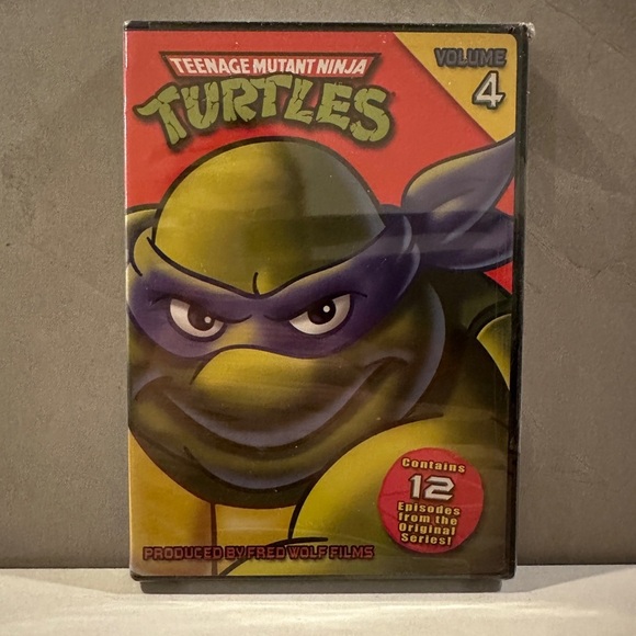 Teenage Mutant Ninja Turtles Volume 4 DVD NEVER OPENED NEW - Picture 1 of 3